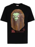 A BATHING APE® horror mad-face T-shirt - Black