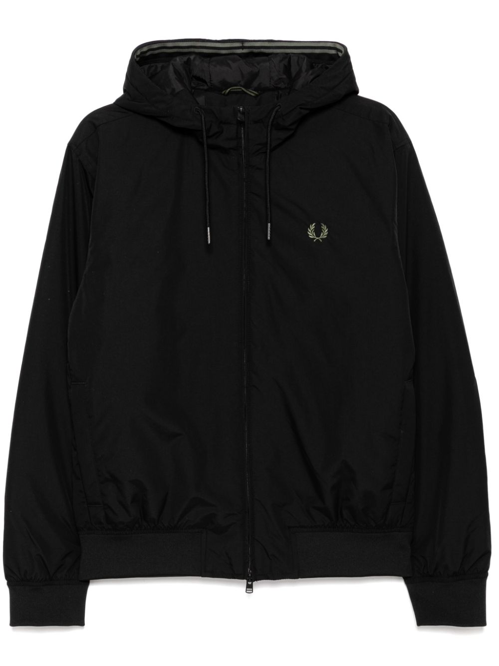 Fred Perry Brentham hooded jacket - Black