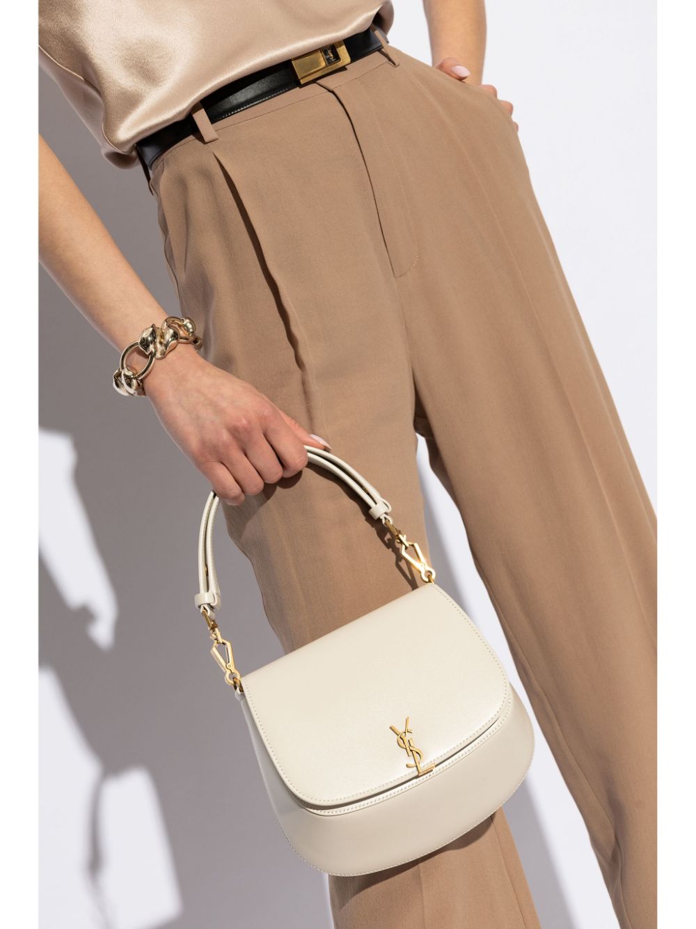 Saint Laurent Voltaire handbag - Beige