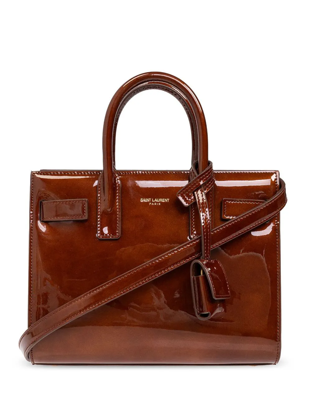 Saint Laurent Sac Du Jour Leather Tote Bag
