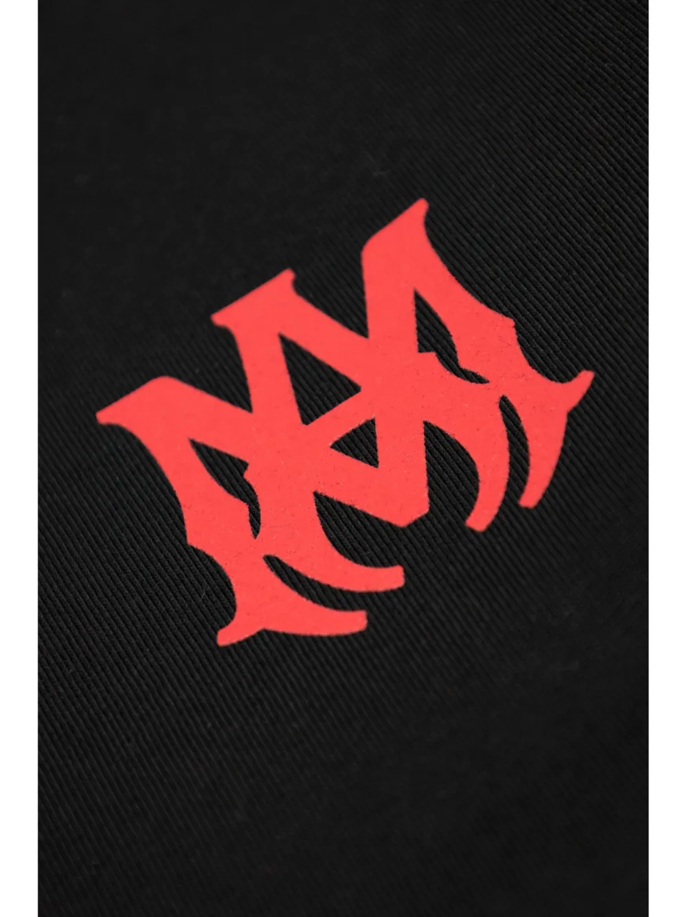 AMIRI KIDS T-shirt met logoprint Zwart