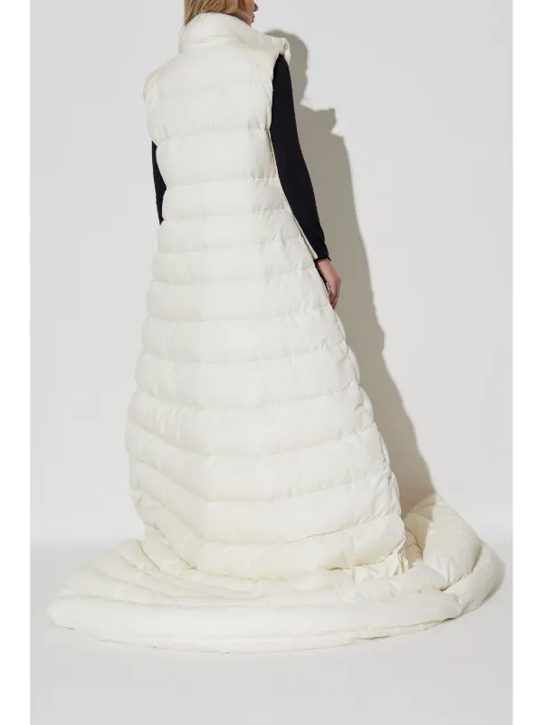 Moncler Verone 2-in-1 Coat Neutrals FARFETCH IN