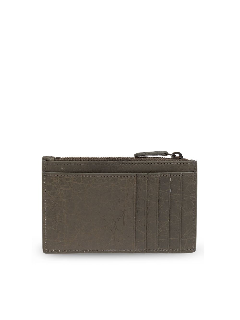 Shop Balenciaga Le City Card Holder In Grau