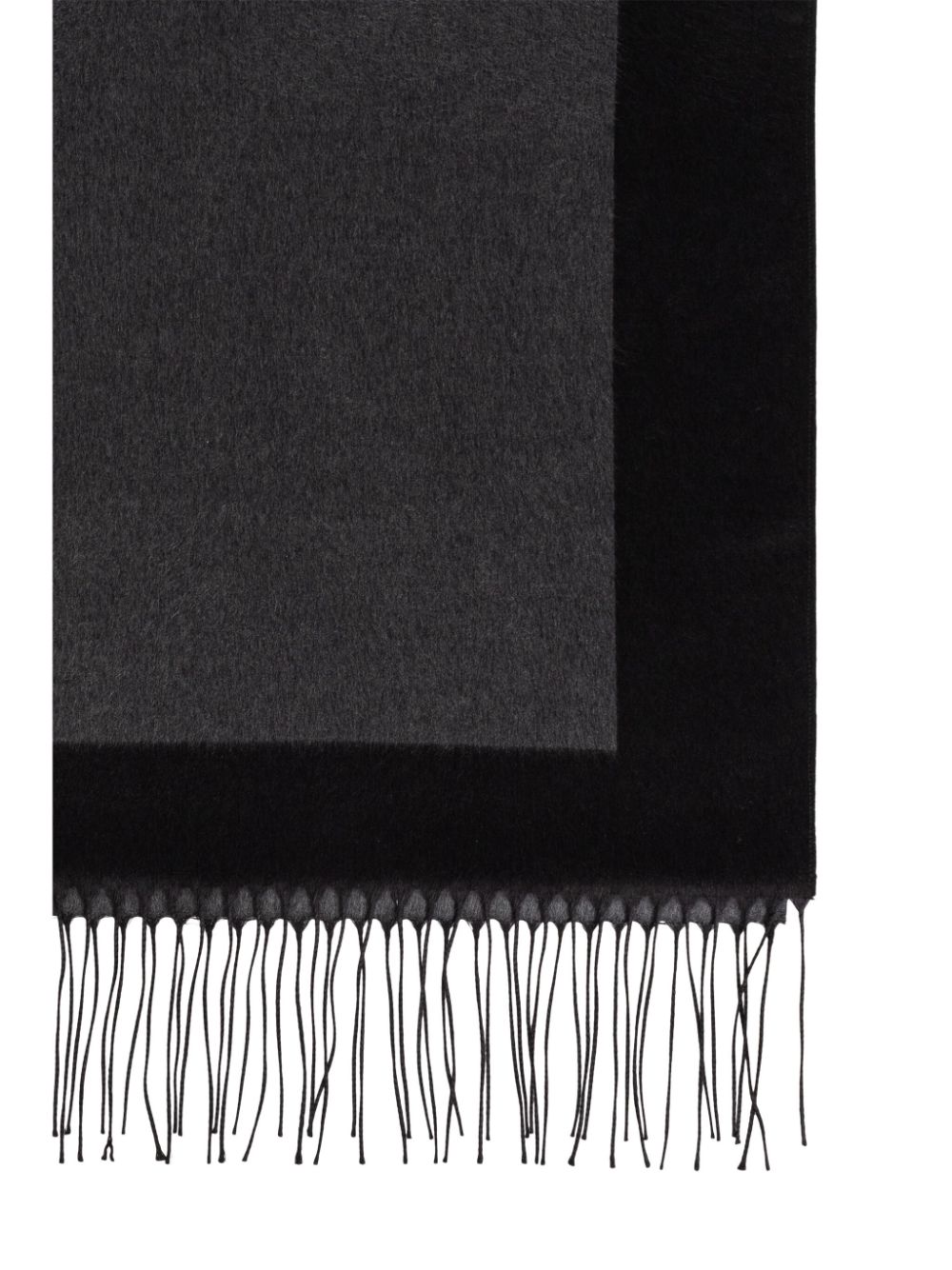 Shop Saint Laurent Cassandre Scarf In Black