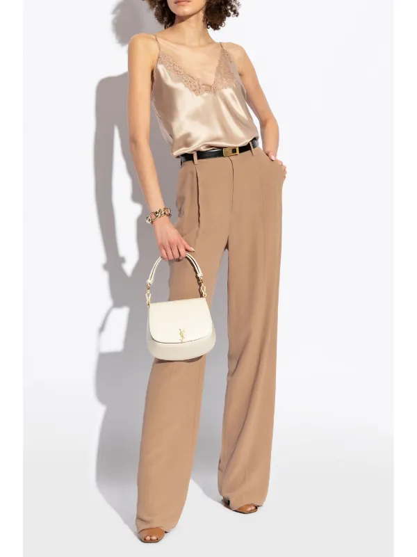 Saint Laurent ラ スキャンダル 110mm サンダル | ブラウン | FARFETCH JP