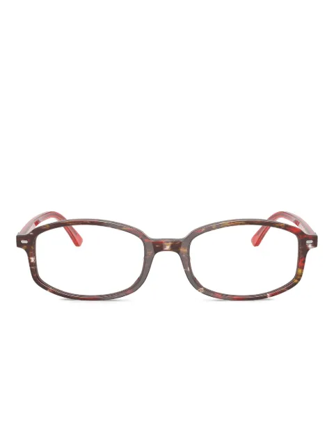 Ray-Ban rectangle-frame glasses