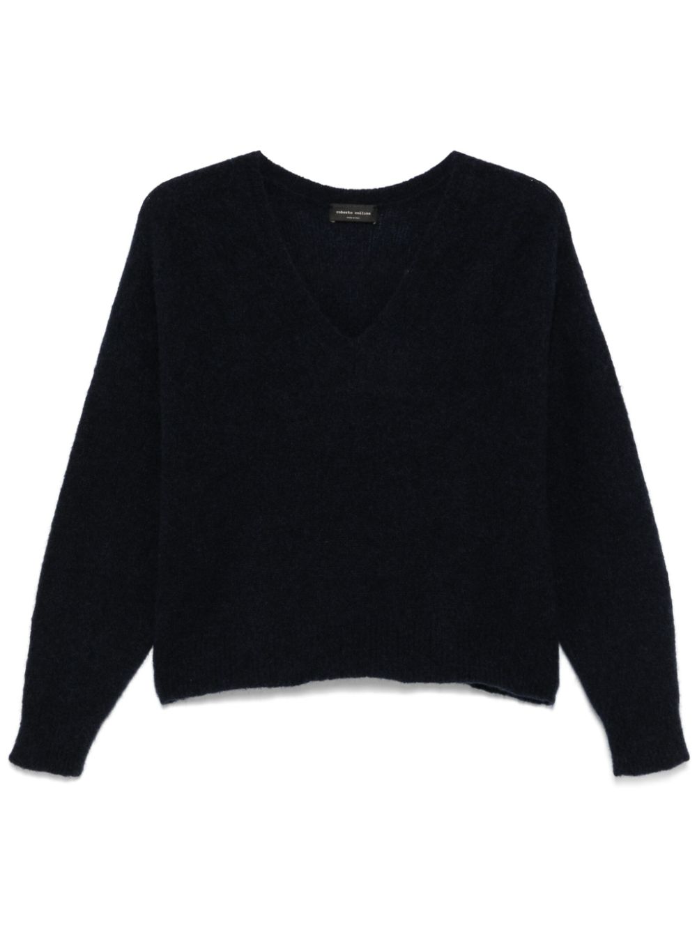 brushed-effect sweater