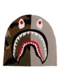 A BATHING APE® 1st shark beanie - Grey