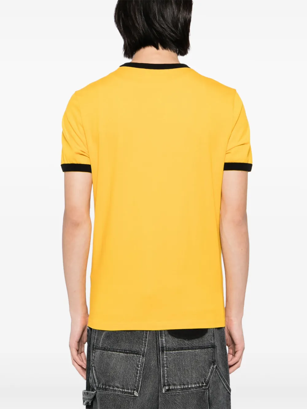 AMBUSH T-shirt met logoprint Geel
