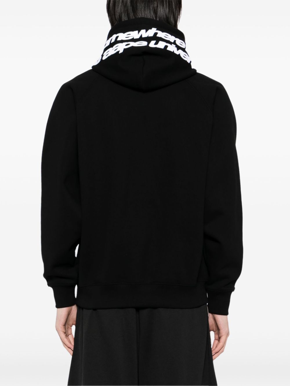 AAPE BY *A BATHING APE moonface-logo hoodie Men