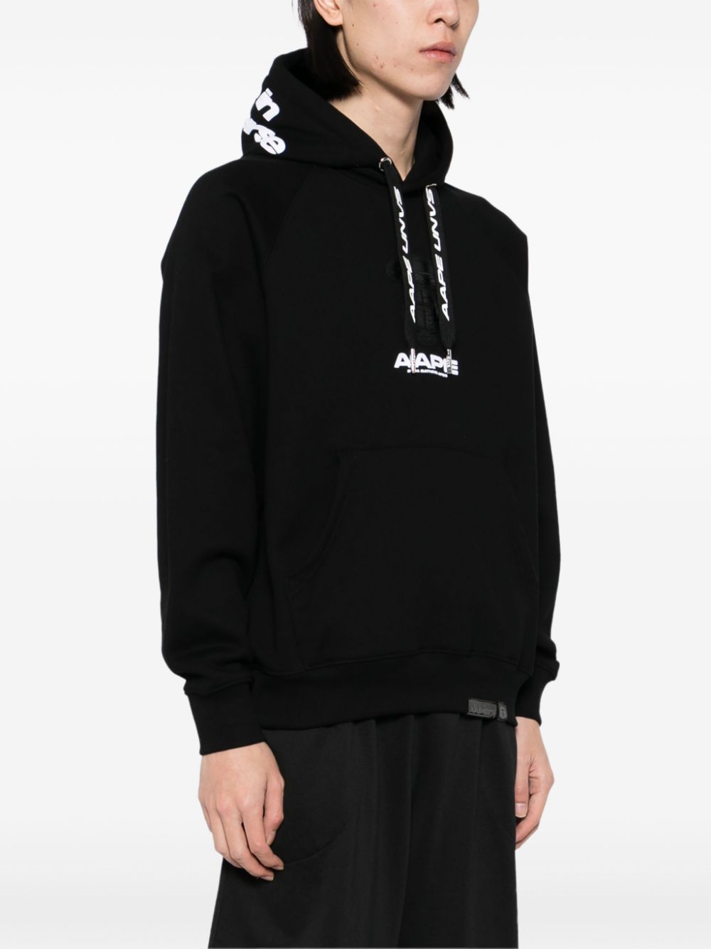 AAPE BY *A BATHING APE moonface-logo hoodie Men