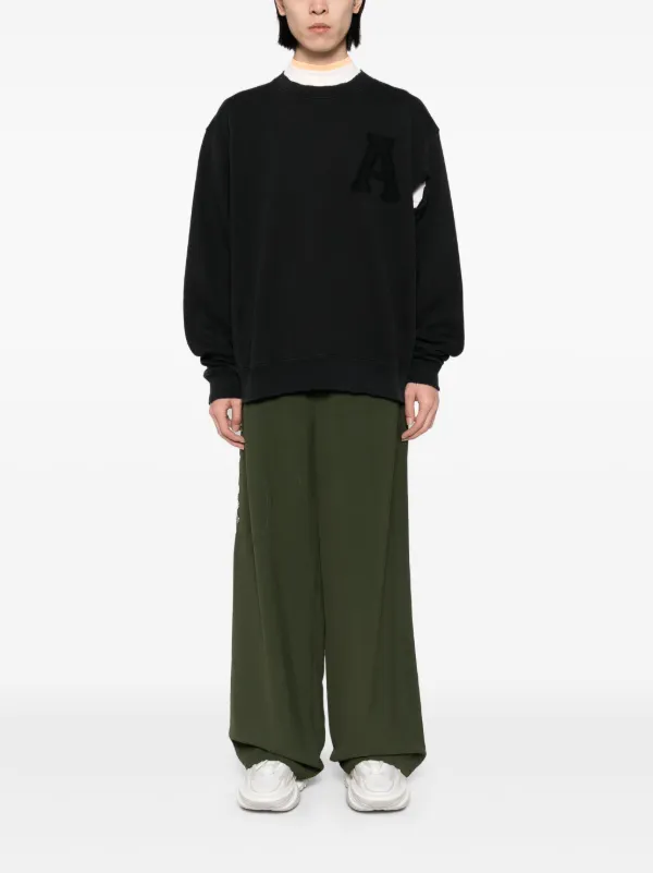 AMBUSH ダメージ スウェットシャツ | ブラック | FARFETCH JP