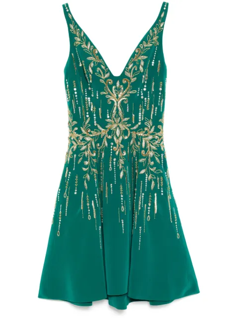 Saiid Kobeisy crepe beaded dress