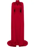 Saiid Kobeisy jersey dress - Red