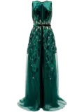 Saiid Kobeisy sequin-embellished dress - Green