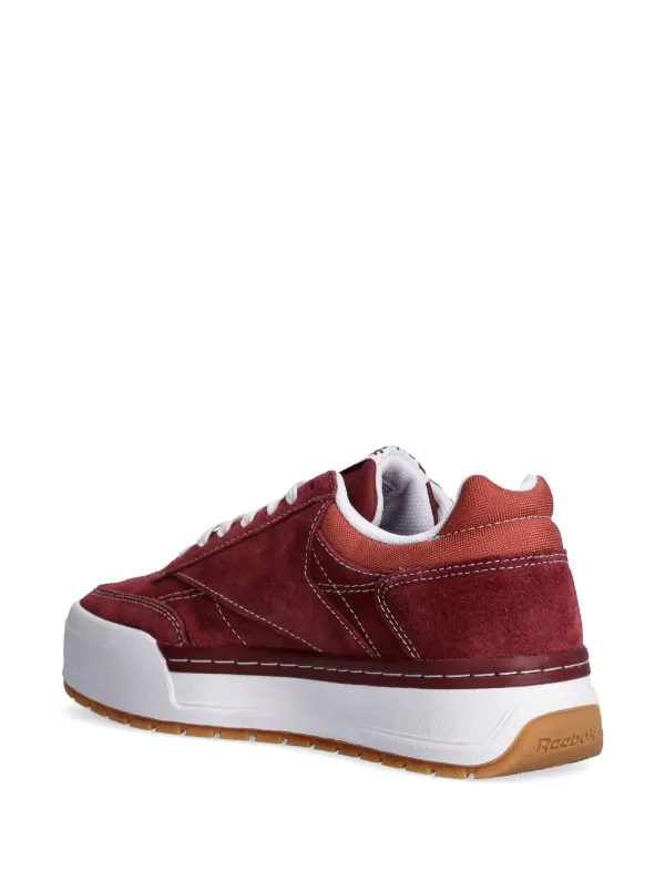 Reebok Club C Megacourt Sneakers Red FARFETCH PH