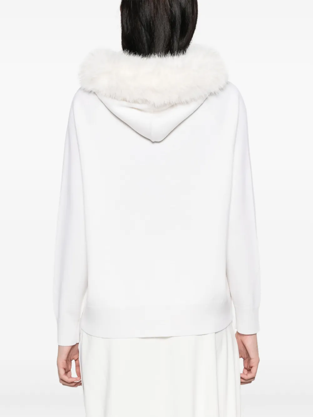 ❣️24秋冬新作 ♡ Alice+Olivia 白顔柄パーカー 新品♡ 618