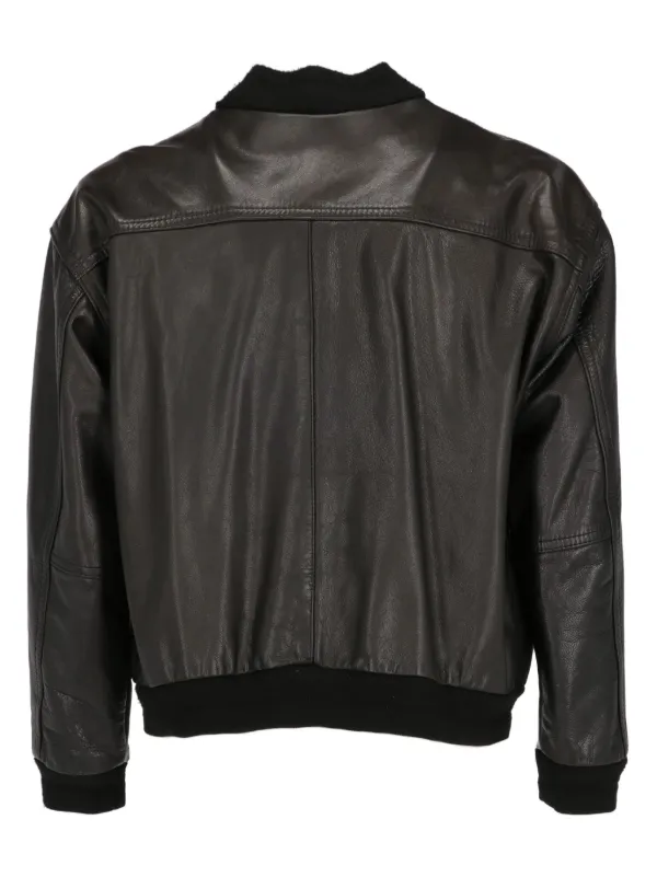 Vintage black bomber jacket new arrivals
