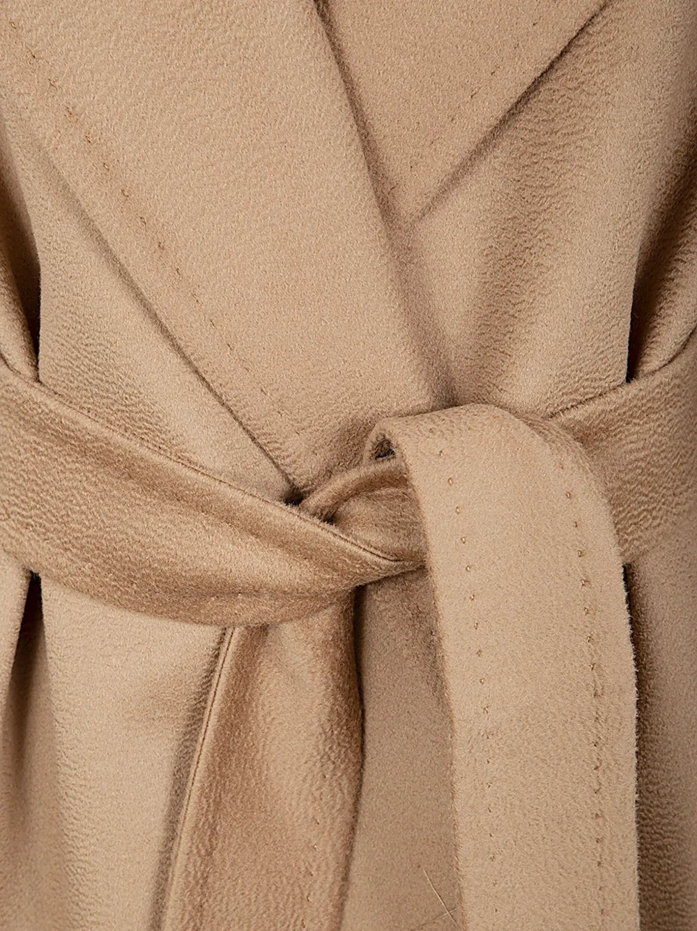 Max Mara Kasjmier jas Bruin