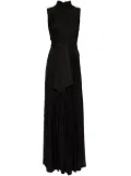 Saiid Kobeisy satin jumpsuit - Black