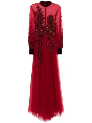 fancy embroidered dresses 3-PC Fancy Embroidered Dress – Clive Shoes main image 1