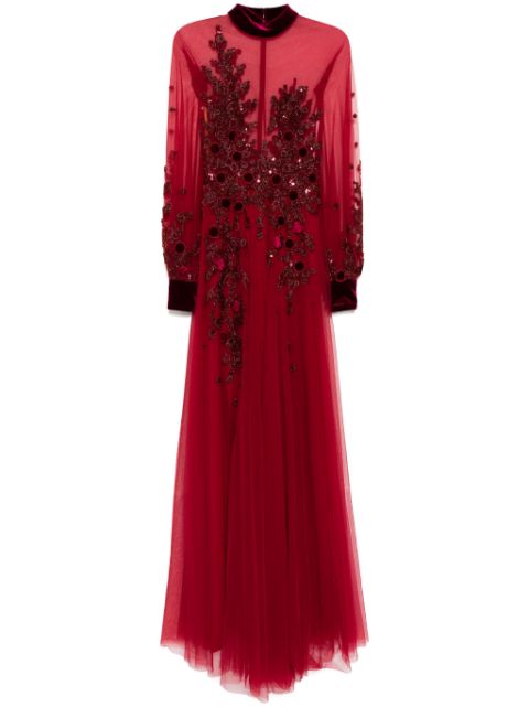 Saiid Kobeisy bead-embellished dress