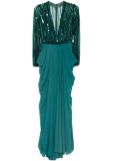 Saiid Kobeisy sequin-embellished dress - Green