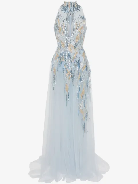 Saiid Kobeisy vestido bordado