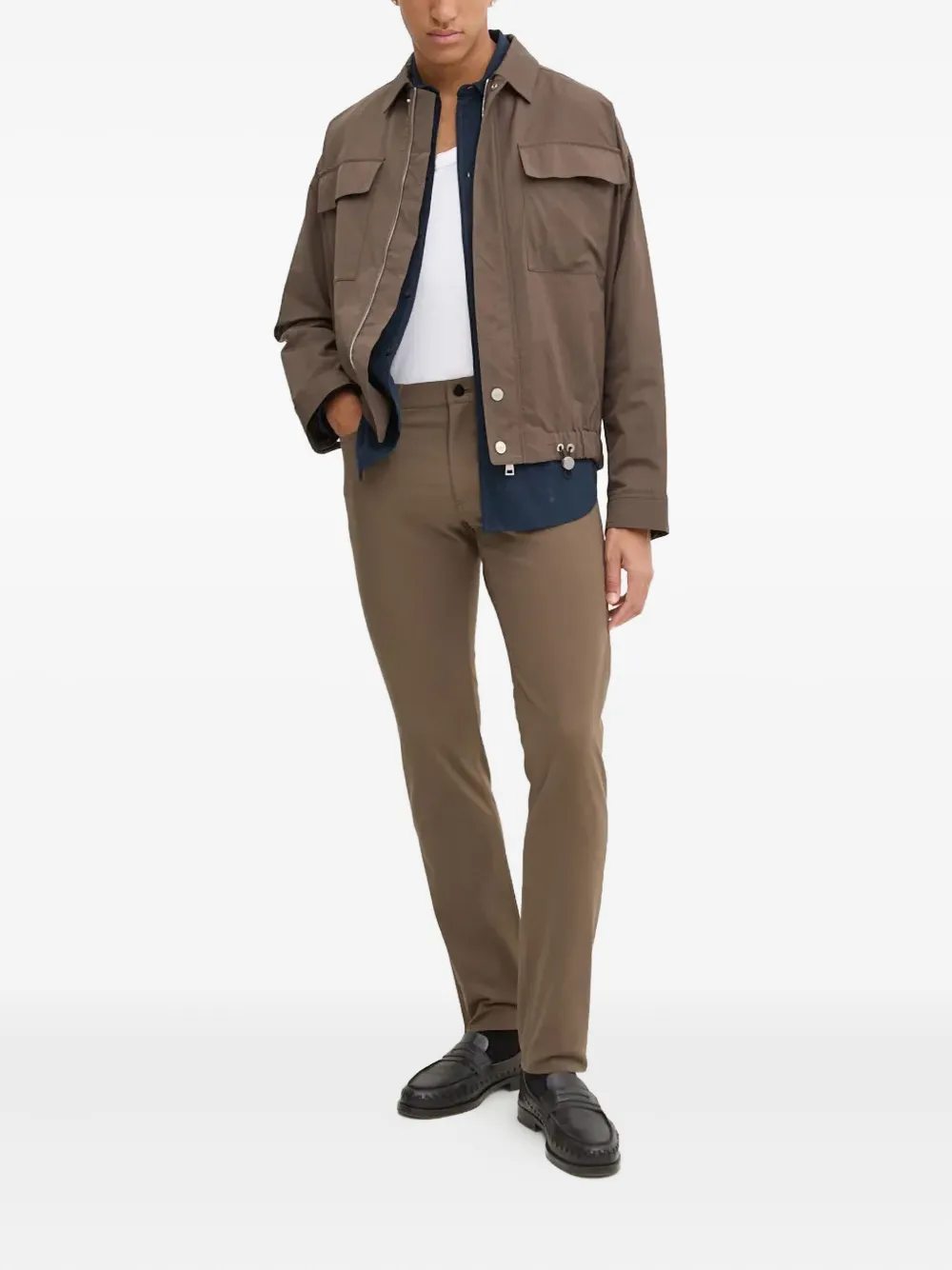 Theory zip-fly five-pocket trousers | Skinny Pants | Image 2