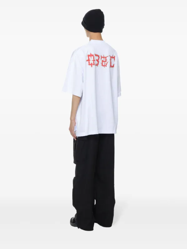 032c On Fire Tシャツ | ホワイト | FARFETCH JP