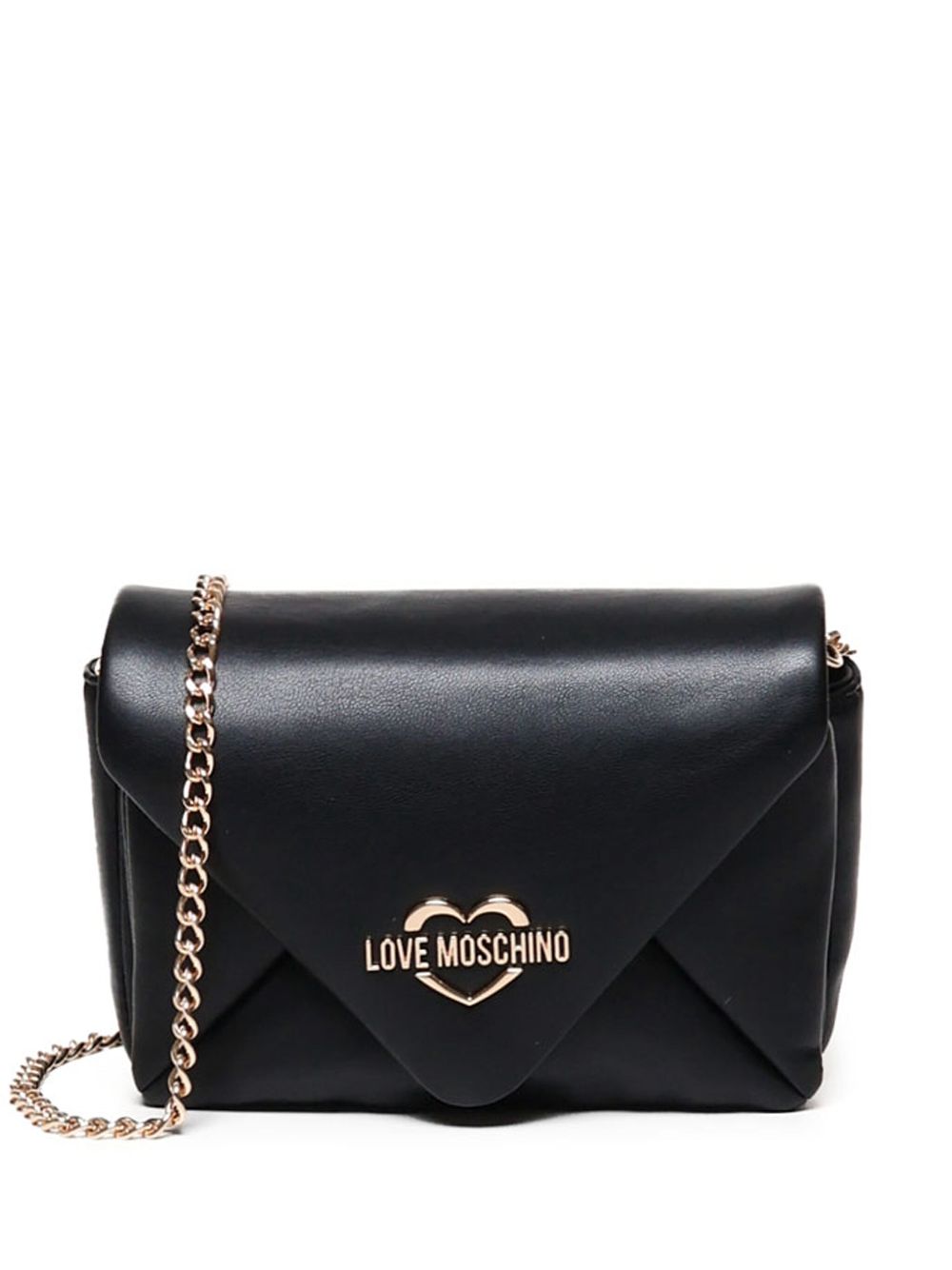 Love Moschino logo-plaque crossbody bag Women