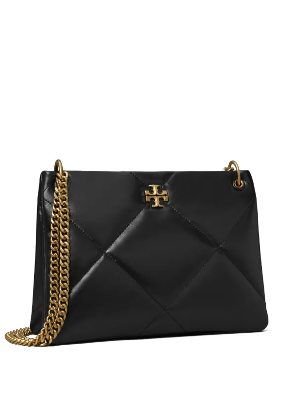 Tory Burch Kira Diamond Shoulder Bag | Black | FARFETCH