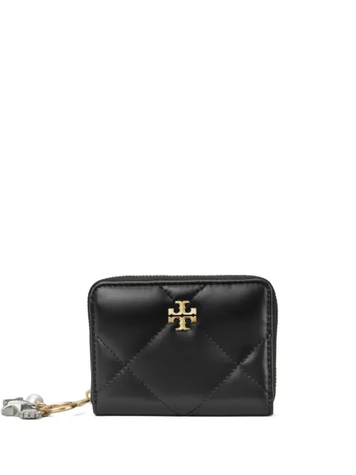 Portefeuille matelassé à breloque Kira - Tory Burch - Modalova