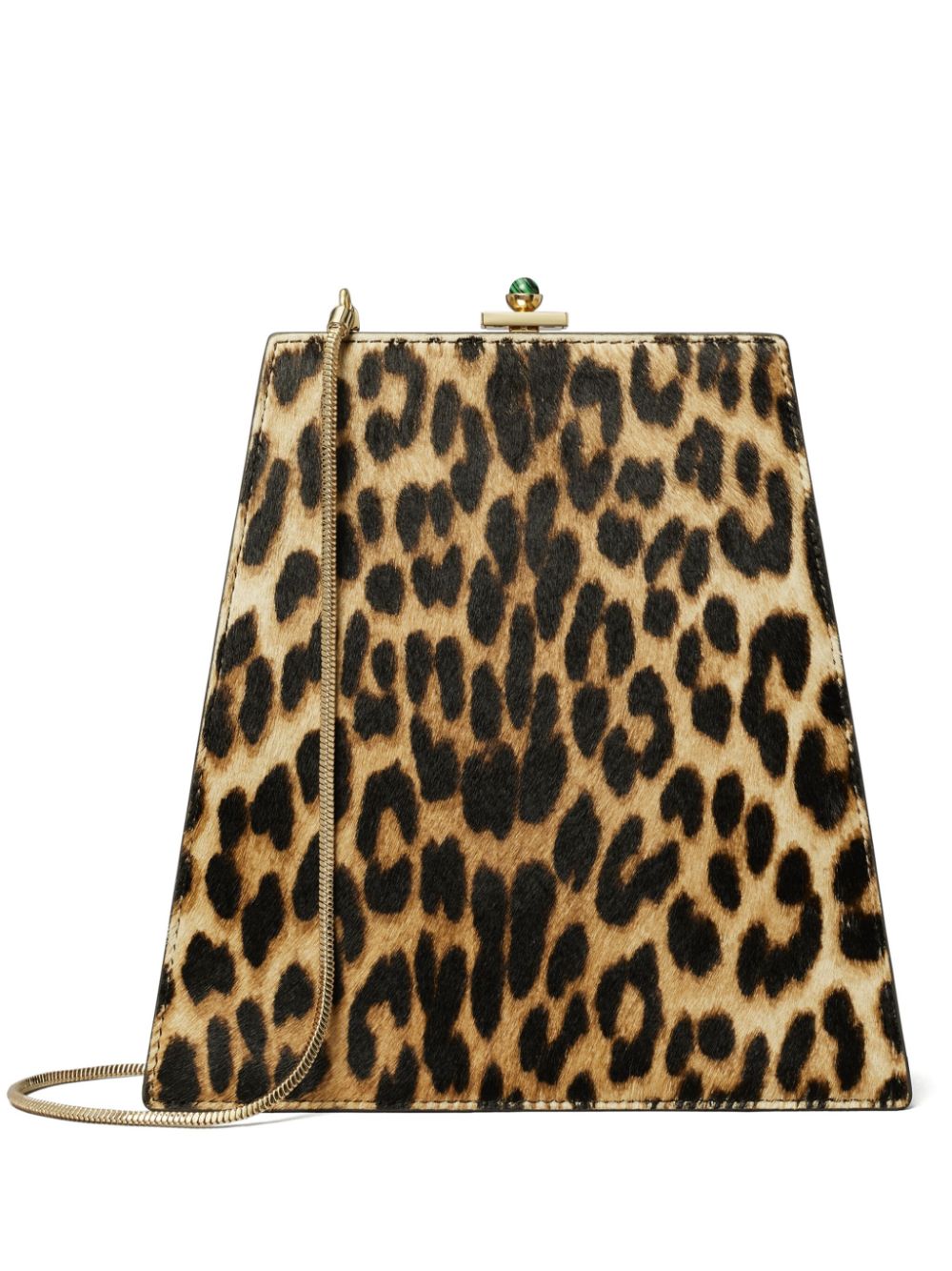 Tory Burch Schultertasche Mit Leoparden Print Braun FARFETCH DE