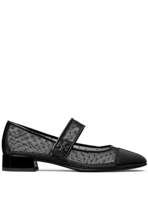 Torry Burch ラインストーンフラットシューズ Tory Burch ラインストーン フラットシューズ | グレー | FARFETCH JP