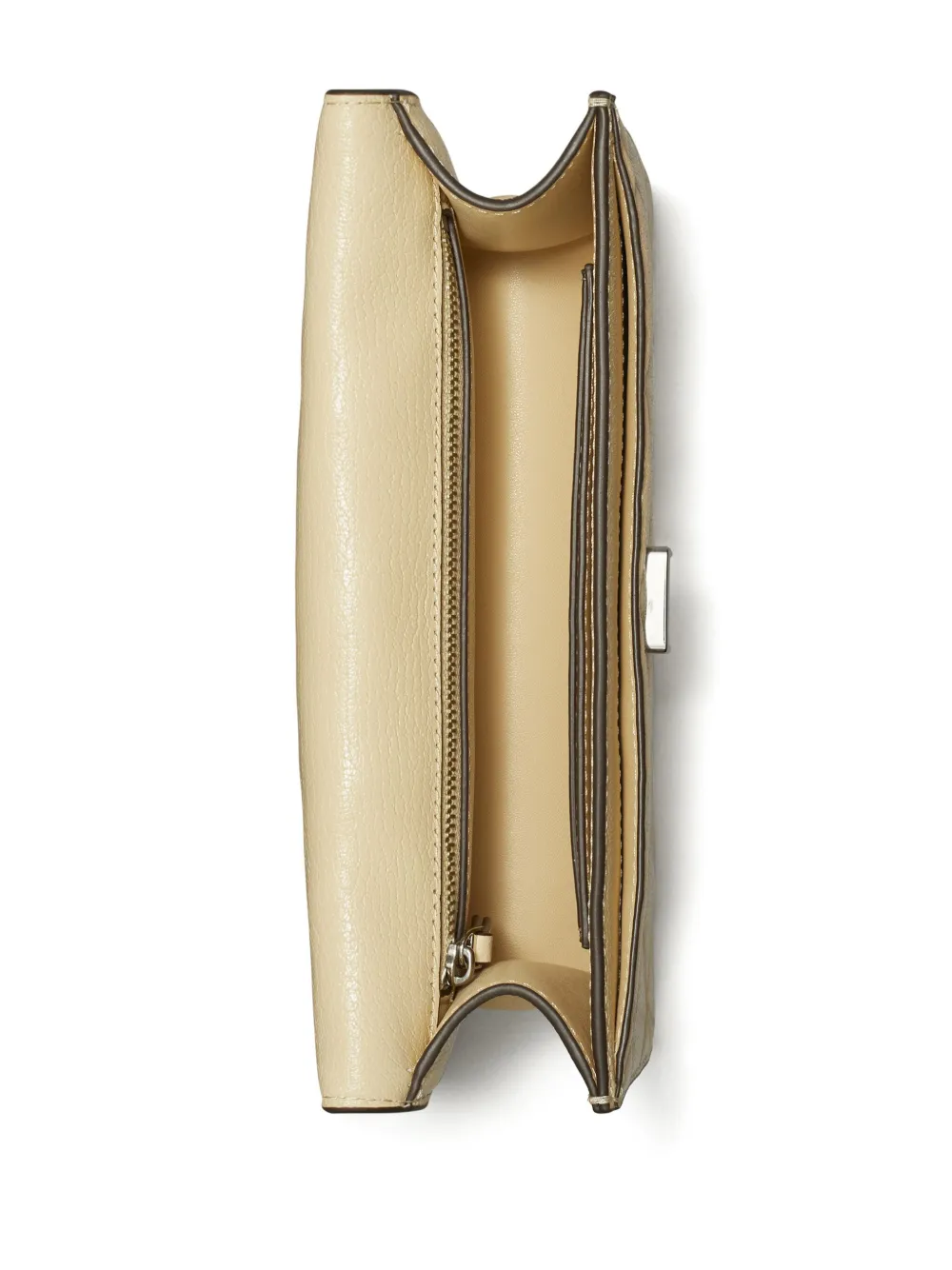 Tory Burch Fleming kleine schoudertas Beige