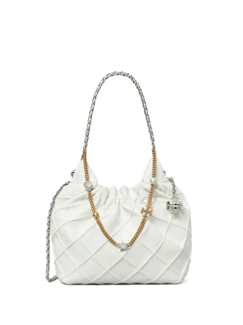 Tory Burch mini Fleming Distressed tote bag