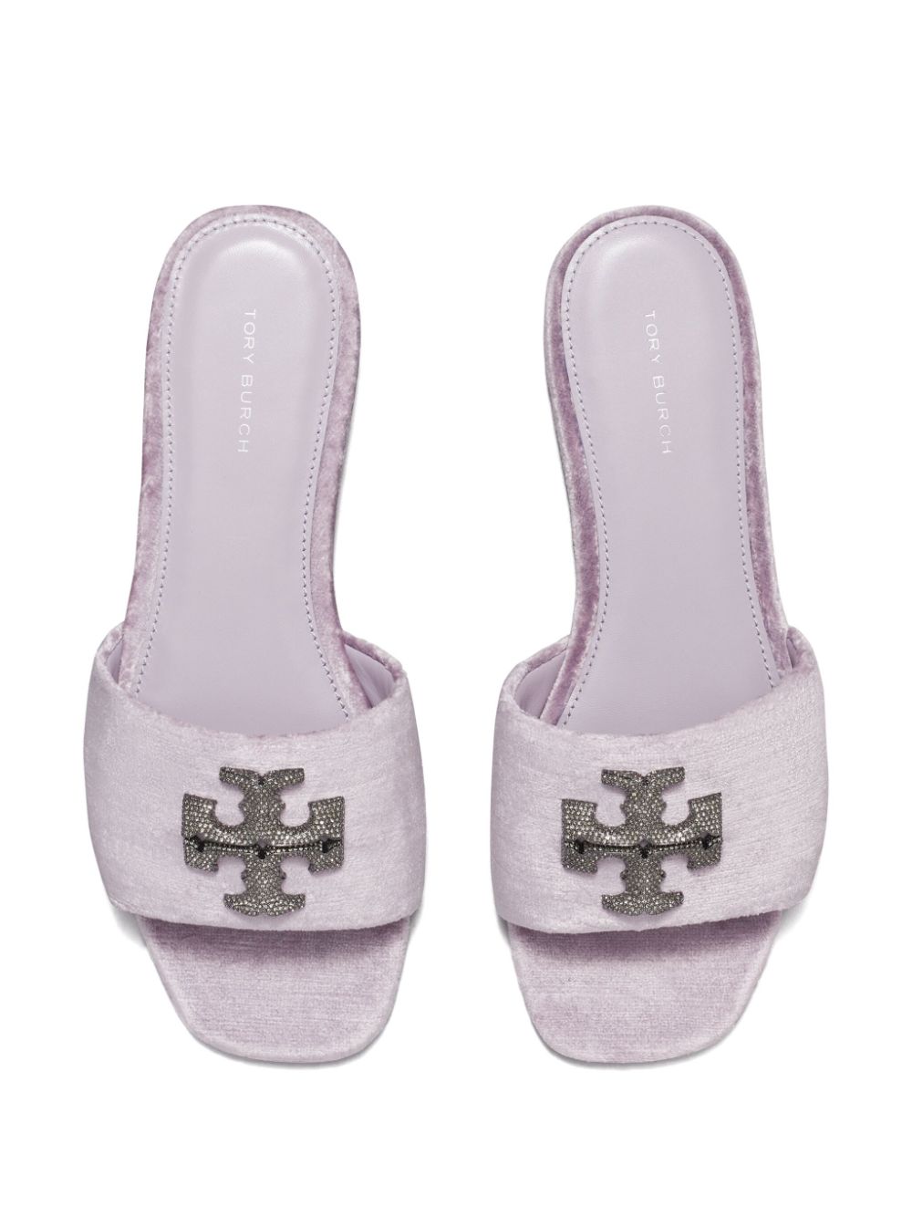 Tory Burch Eleanor slippers Paars