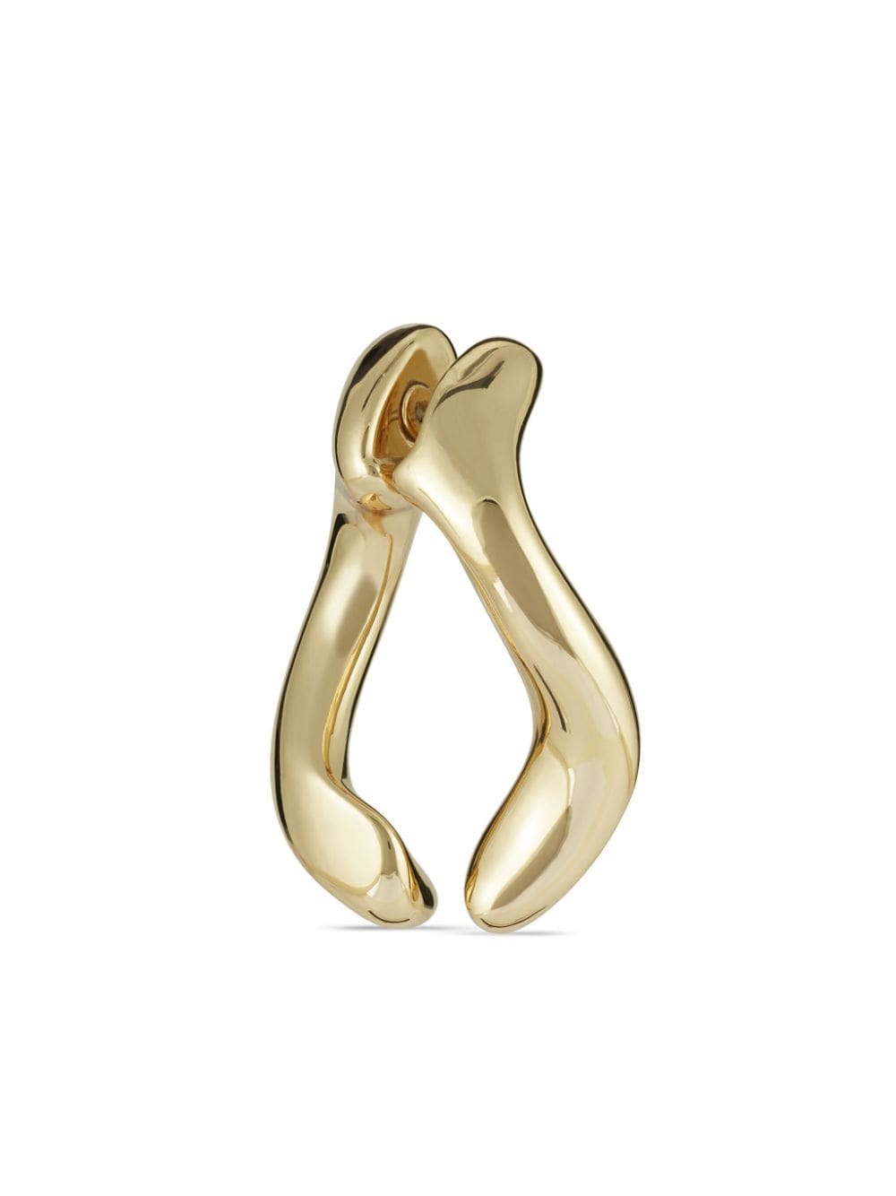 Tory Burch Wishbone clip-on earrings - Goud