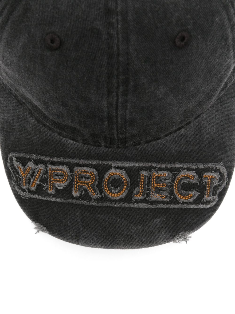 Y/Project Luca baseball cap - Zwart