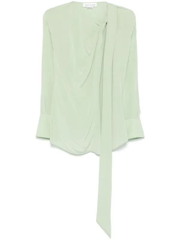 Tシャツ・カットソー Victoria Beckham 'Twist Detail' blouse 26743896_56448267_600.jpg