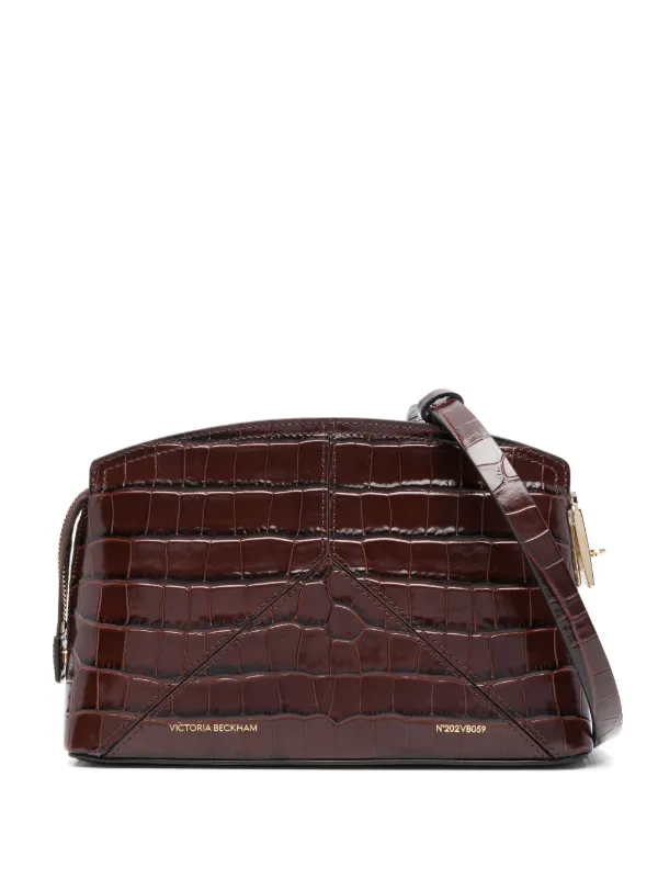 Victoria Beckham Victoria Cross Body Bag Brown FARFETCH AO