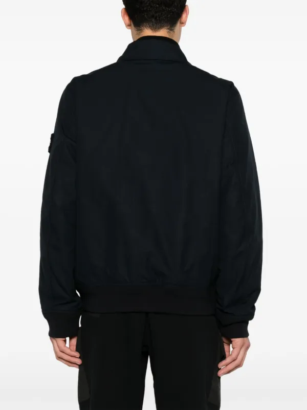 STONE  GHOST ブルゾン ジャケット Mサイズ ブラック Stone Island Ghost ジャケット | ブラック | FARFETCH JP