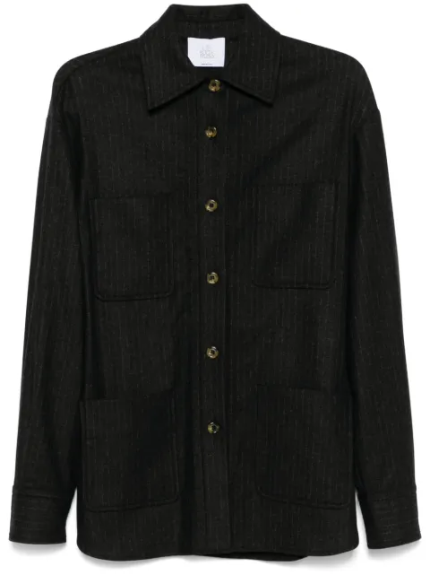 LE SULLY STUDIO pinstriped overshirt