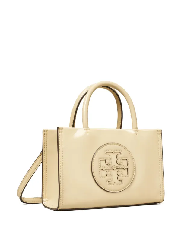 Tory Burch Ella Bio mini tote bag women Cotton Bio Tex One Size Neutrals