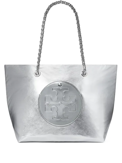 Tory Burch large Ella Metallic tote bag