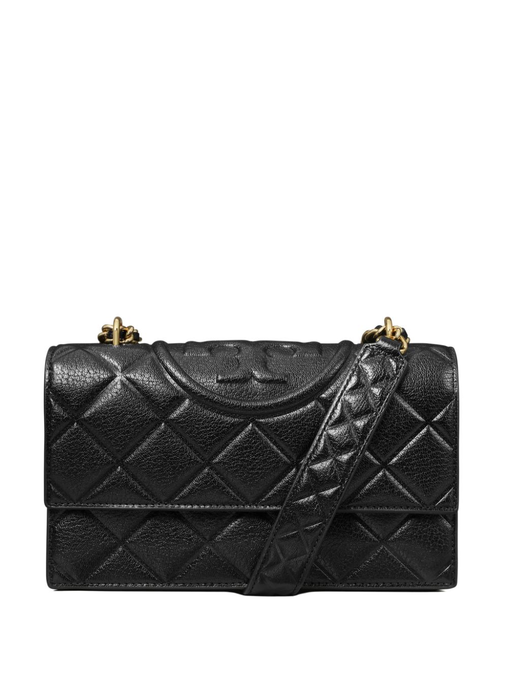 Tory Burch small Fleming shoulder bag - Black