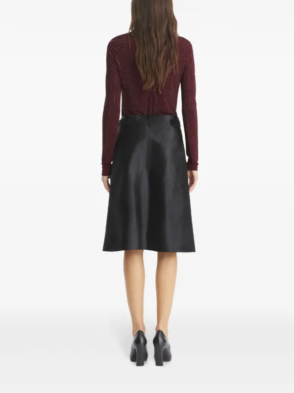 Tory Burch crystal-embellished Turtleneck | Red | FARFETCH GE