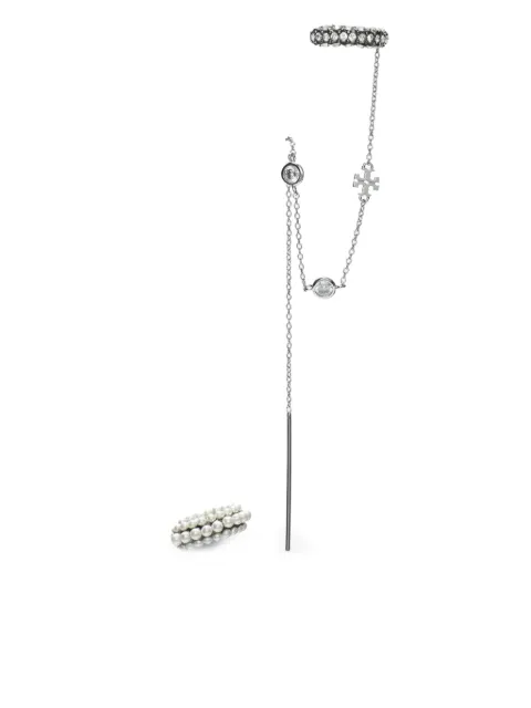 Tory Burch pearl-embellished ear cuff