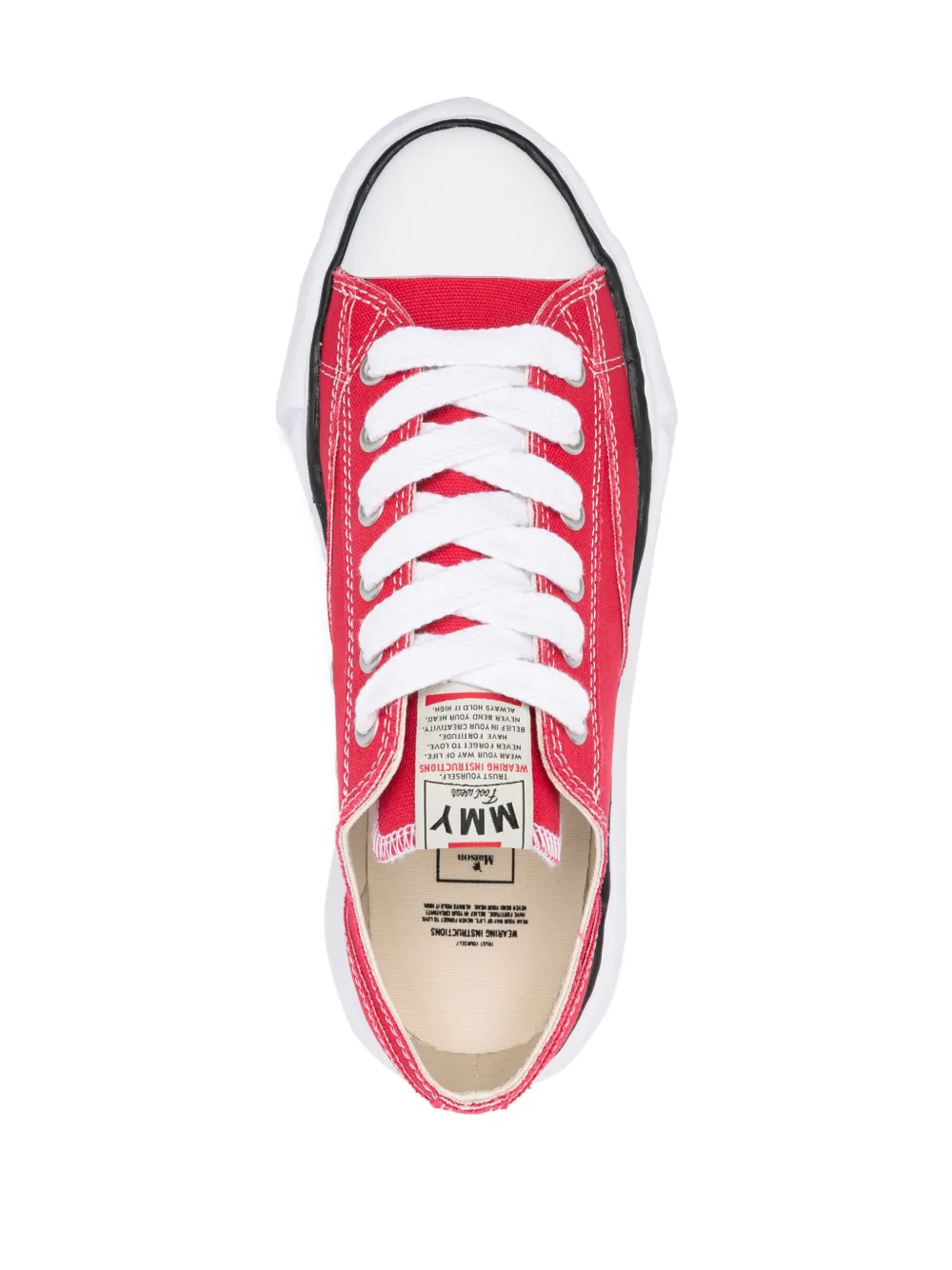 Maison MIHARA YASUHIRO Peterson23 sneakers Red